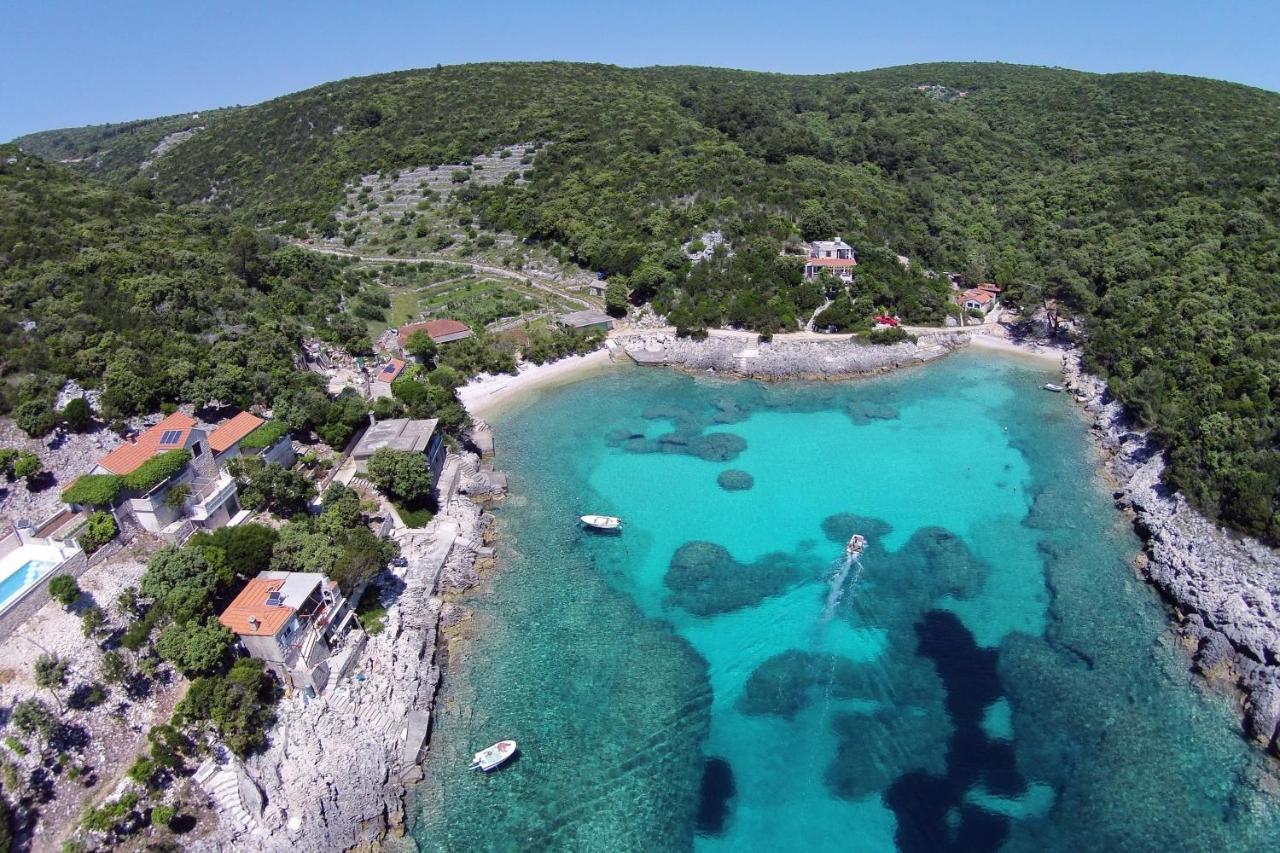 Seaside House For Families With Children Cove Rasohatica, Korcula - 4386 Lumbarda Esterno foto